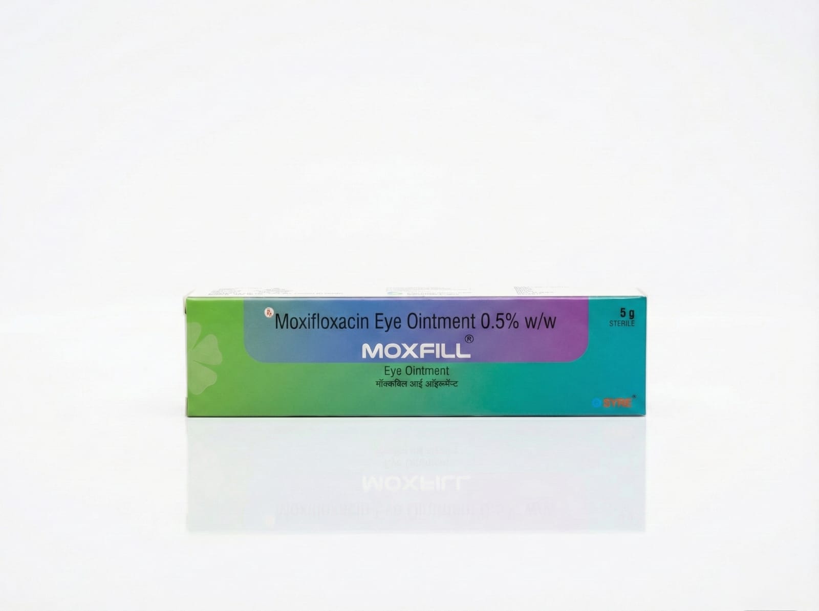 Moxifloxacin 0.5% w/w Ointment.