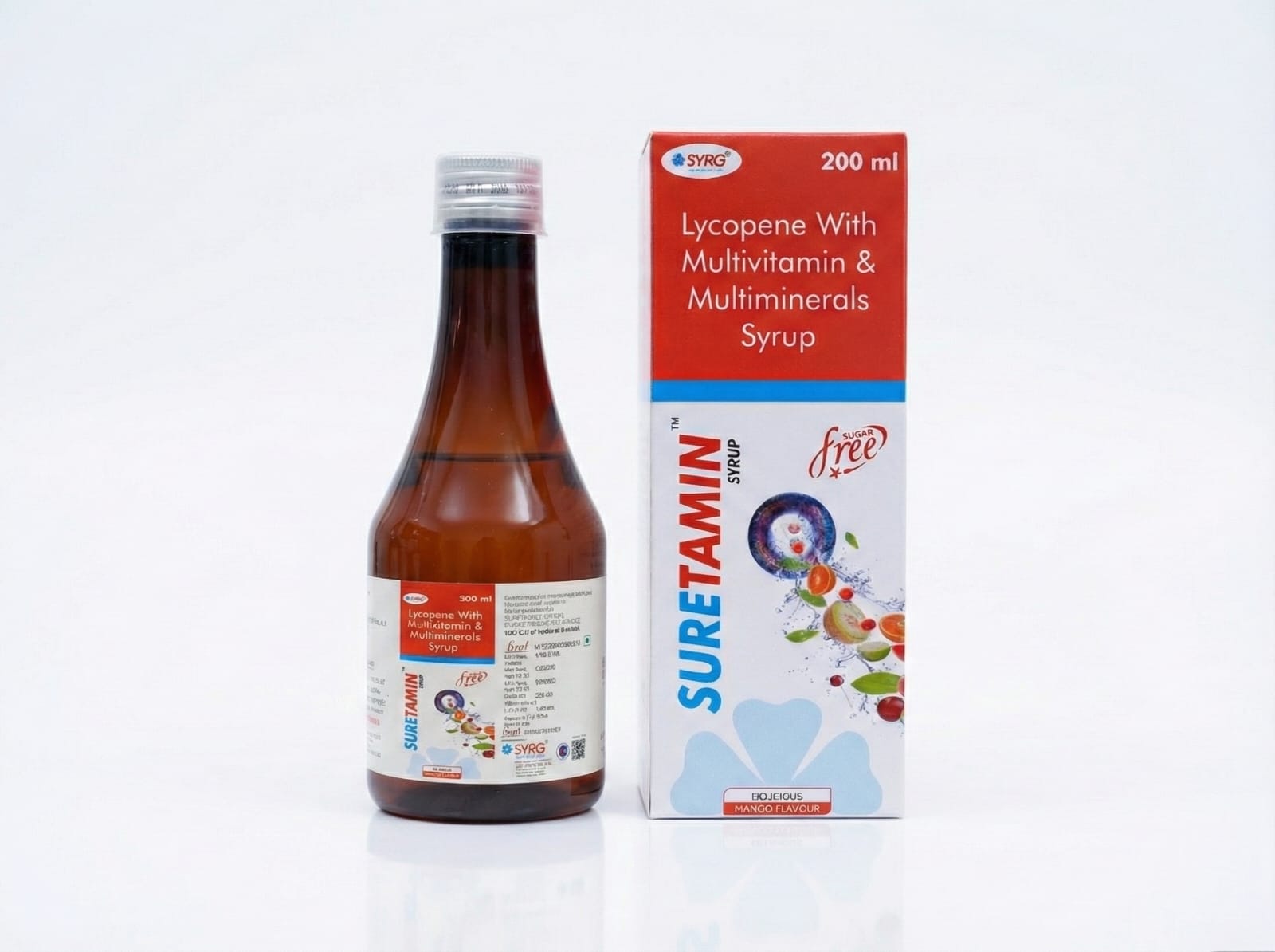 Lycopene + Multivitamins +Multi-minerals Syrup/Tab